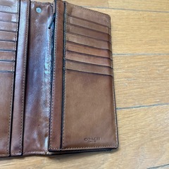 コーチ長財布　coachウォレットの画像