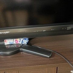 電源が入らないテレビ。部品が必要な方はお持ちください。の画像