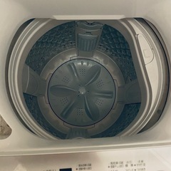 東芝 7kg 全自動洗濯機 AW-7GM2-W 現在も使用中（動作良好） の画像