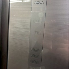 AQUA 冷蔵庫 449L AQR-SBS45H 2019年製 観音開きの画像