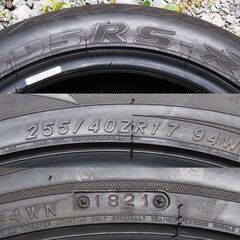 フェデラル 595RS-RR 255/40ZR17 5部山 2本の画像