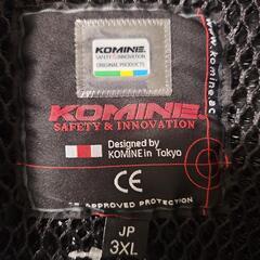 KOMINE メッシュジャケッ卜　3XL　ブラック07-135　新品未使用の画像