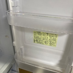 シャープ冷蔵庫37リットルの画像