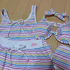 新品　FILA　フィラ　L　セパレート水着　ビキニ+スカート+トップス4点セットの画像