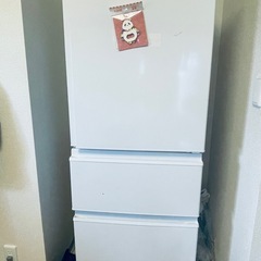三菱 330L 3ドア冷蔵庫 MR-C33H-W 右開き 2023年製 現在も使用中（動作良好） の画像