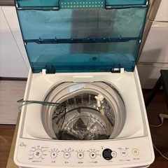 洗濯機　2018年製の画像
