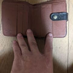 ビトン　2つ折り　コンパクトジップ　ラウンドファスナー　モノグラムの画像
