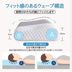 新品　低反発枕 の画像