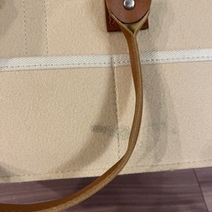 【無料　近日処分予定】折りたたみ　フェルト製　オムツボックスの画像