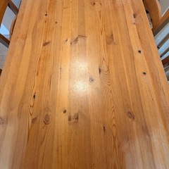 【決定済】IKEA ヘーゲルネス（テーブル＆チェア4脚） の画像