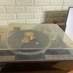 VICTOR フルオートレコードプレーヤー QL-Y44F 動作品　ほぼ新品針の画像