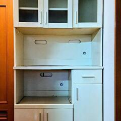 【お話し中】レンジボード食器棚