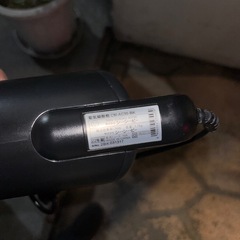 ニトリ購入品　スティッククリーナー　掃除機　ブラック　2022年式の画像