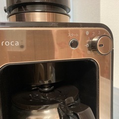 【引渡決定済】全自動コーヒーメーカー（ミル付き）  siroca/シロカ 　 ステンレスサーバーの画像
