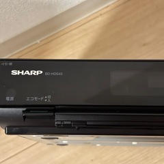 SHARP AQUOS BD-HDS43 の画像
