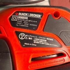 BLACK&DECKER マウスサンダー KA1000 電動工具 ポリッシャーの画像