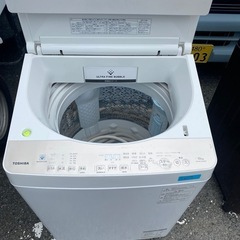 NO B405🌈福岡市内配送設置無料✨🌈AW-BK10SD8-W 全自動洗濯機 ZABOON（ザブーン） グランホワイト [洗濯10.0kg /乾燥機能無 /上開き]  2019年の画像
