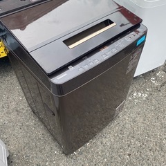 NO B404🌈福岡市内配送設置無料✨🌈AW-BK10SD8-T 全自動洗濯機 ZABOON（ザブーン） グレインブラウン [洗濯10.0kg /乾燥機能無 /上開き]  2020年の画像
