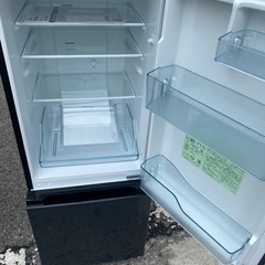 NO B403🌈福岡市内配送設置無料✨🌈日立 154L 2ドアノンフロン冷蔵庫 オリジナル メタリックグレー RL-154KAE7 2019年の画像