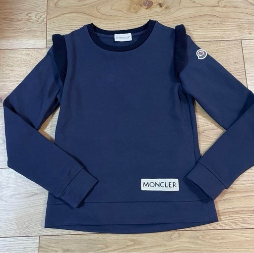 【美品】MONCLER ネイビー トレーナー　キッズ　140