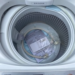 NO B401🌈福岡市内配送設置無料✨🌈AQUA　全自動洗濯機AQW-H74 7kg 2021年の画像
