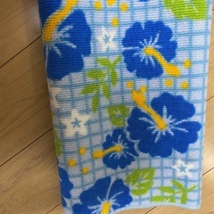 新品⭐︎ハイビスカス🌺ロングキッチンマット✨の画像