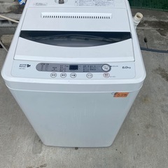 NO B399 🌈福岡市内配送設置無料✨🌈ヤマダ電機オリジナル　全自動電気洗濯機　(6.0kg) HerbRelax YWM-T60A1の画像