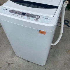 NO B399 🌈福岡市内配送設置無料✨🌈ヤマダ電機オリジナル　全自動電気洗濯機　(6.0kg) HerbRelax YWM-T60A1の画像