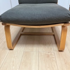 MUJI ダイニングにもリビングにも ソファの画像
