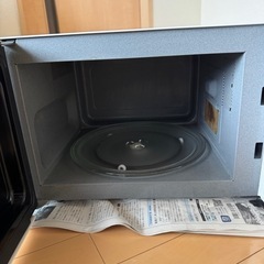パナソニック　電子レンジ　白の画像