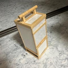 パナソニック 灯り箱【進】人感センサー手持ち行灯　「高さ25cm」江戸の照明器具　可愛いランタン/ランプの画像