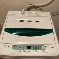 洗濯機　4.5kgの画像