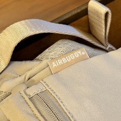 【美品】エアバギー　抱っこ紐　ベビーキャリア　ベージュの画像