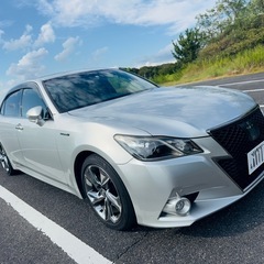 クラウン　アスリートS ハイブリッド210系 サンルーフ付きCROWN ATHLETES S HYBRID 2015年式の画像