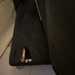 黒のソファベットの画像