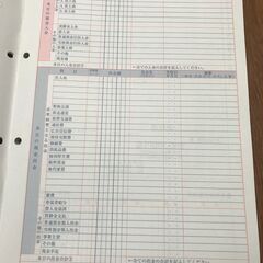 財務日記帳（A4縦･2穴）使用分残り（10冊）の画像