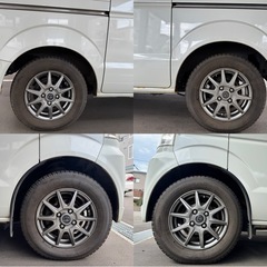 エブリイワゴン⭐︎車検新規2年付き⭐︎コミコミ25万円⭐︎4WD⭐︎夏冬タイヤ付き⭐︎の画像
