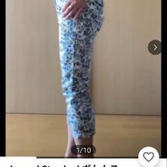 スリムパンツ七分丈 有名ブランド 一般的なサイズフリ━の画像