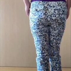 スリムパンツ七分丈 有名ブランド 一般的なサイズフリ━の画像