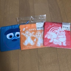 ディズニー巾着3枚セットの画像
