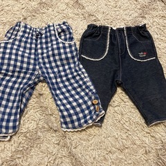 【サイズ90-95】女の子　服 ボトムスまとめ売り8点セット④【ミキハウス babyGAP UNIQLOなど】♡（期間限定出品）の画像