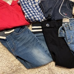 【サイズ90-95】女の子　服 ボトムスまとめ売り8点セット④【ミキハウス babyGAP UNIQLOなど】♡（期間限定出品）の画像