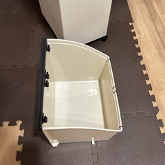 【クリーニング済】3段仕分けゴミ箱の画像