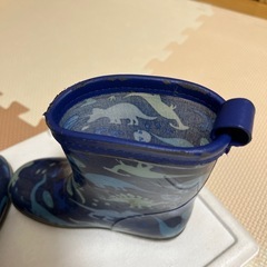 長靴　レインシューズ　17㎝の画像