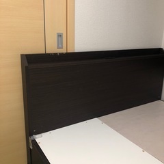 【売約済】ニトリ　ベッドフレームの画像