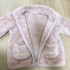 子供服 120cm エニィファム ジャケット フリース ねこの画像