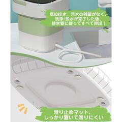 【新品】小型洗濯機 ミニ洗濯機 12L大容量 折り畳み式 殺菌 急速脱水機能 ペット服の画像