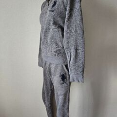 U.S.POLO ASSN. スウェット 160cm 上下 グレー ブルゾンの画像