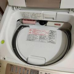 【引き取り鳥取】HITACHI WASH & DRY 洗濯機 NW-D8PXE9の画像
