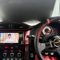 極上86 パールホワイト　車高調　18インチ社外ホイール　TRDエアロの画像